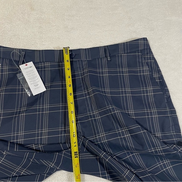 Lacoste Mens Twill Navy Blue Classic Fit Alligator Logo Shorts Size 40 - Picture 8 of 9